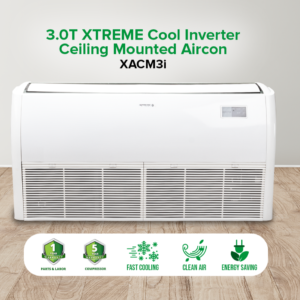 5.0TR XTREME COOL Inverter Ceiling Mounted Aircon | XACM5i