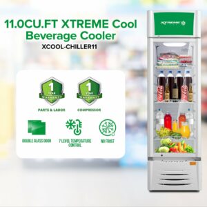 11.0CU.FT XTREME COOL Beverage Cooler | XCOOL-CHILLER11