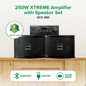 250W XTREME Amplifier With Speaker Set | XCS-650