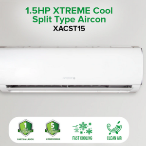 1.5HP XTREME COOL Split type Aircon | XACST15