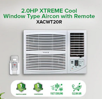 2.0HP XTREME COOL Window Type Aircon with Remote | XACWT20R