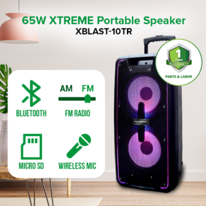 65W XTREME XBlast Portable Speaker | XBLAST-10TR