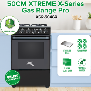 50cm XTREME X-SERIES Gas Range PRO | XGR-504GX