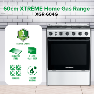 60cm XTREME HOME Gas Range | XGR-604G