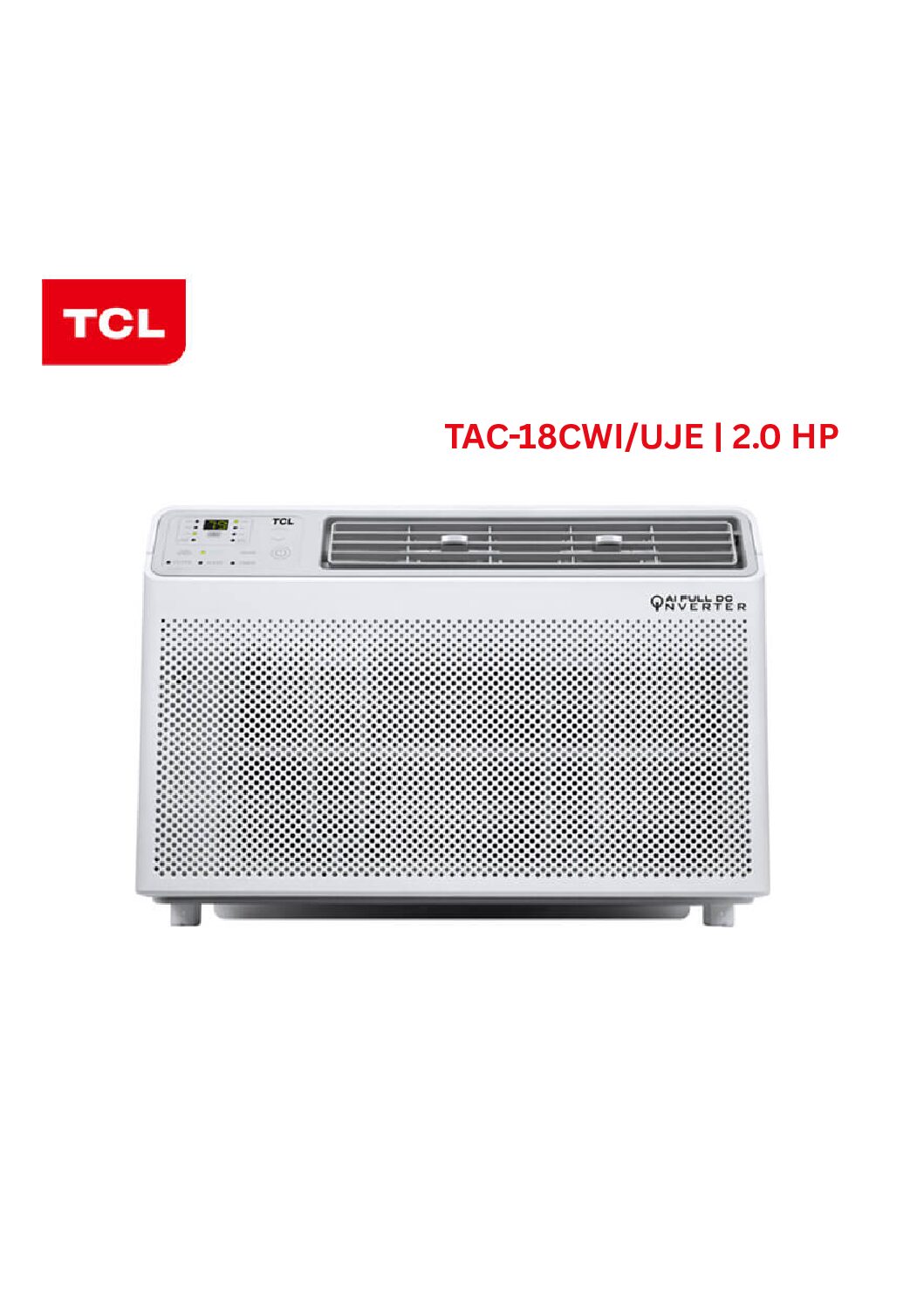 2.0 HP TCL Full DC Window Type Inverter | TAC-18CWI/UJE