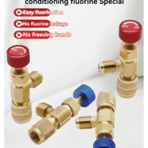 SAFETY VALVE ADAPTER , Refrigerant Charging Retention Control | R410A R22